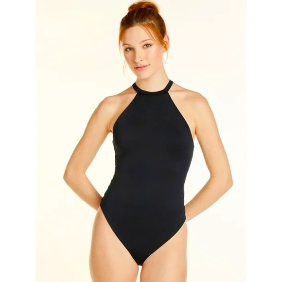 Steve Madden Pants - Steve Madden Black Halter Bodysuit